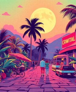 Space Walk Paint Numbers