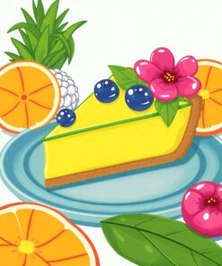 Tart Slice Paint Numbers