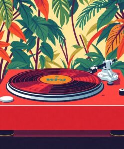 Turntable Jungle Paint Numbers