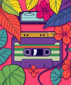 Vintage Tapes Paint Numbers