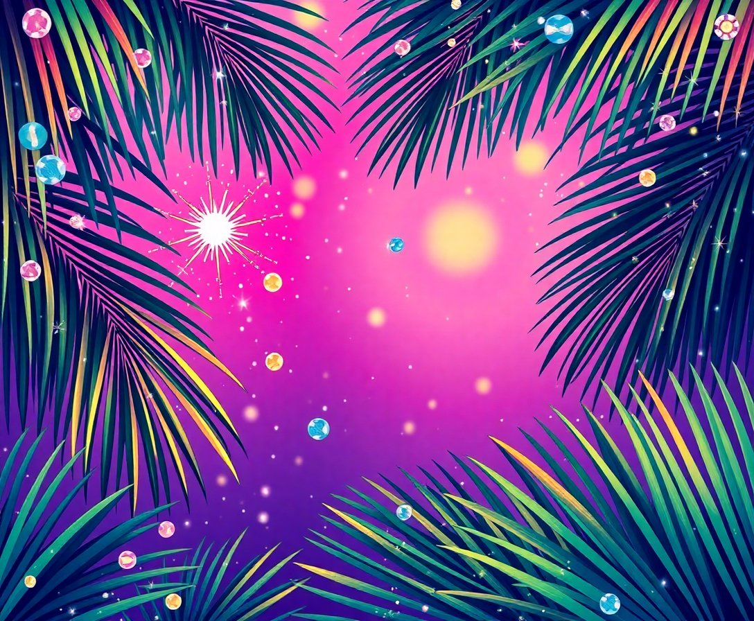 Palm Fronds Paint Numbers Palm Fronds Paint Numbers