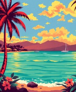 Rhythm Of Vintage Hawaii Paint By Numbers