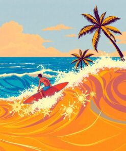 Tropical Waves Paint Numbers