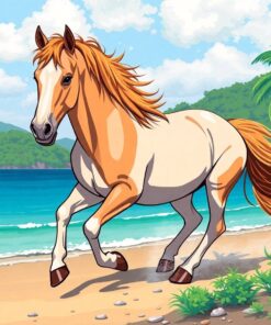 Island Equine Paint Numbers