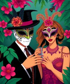 Jungle Revelry Paint Numbers