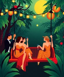 Jungle Swing Paint Numbers