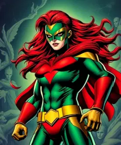 Rogue Marvel Paint By Numbers