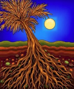 Dried Palm Paint Numbers