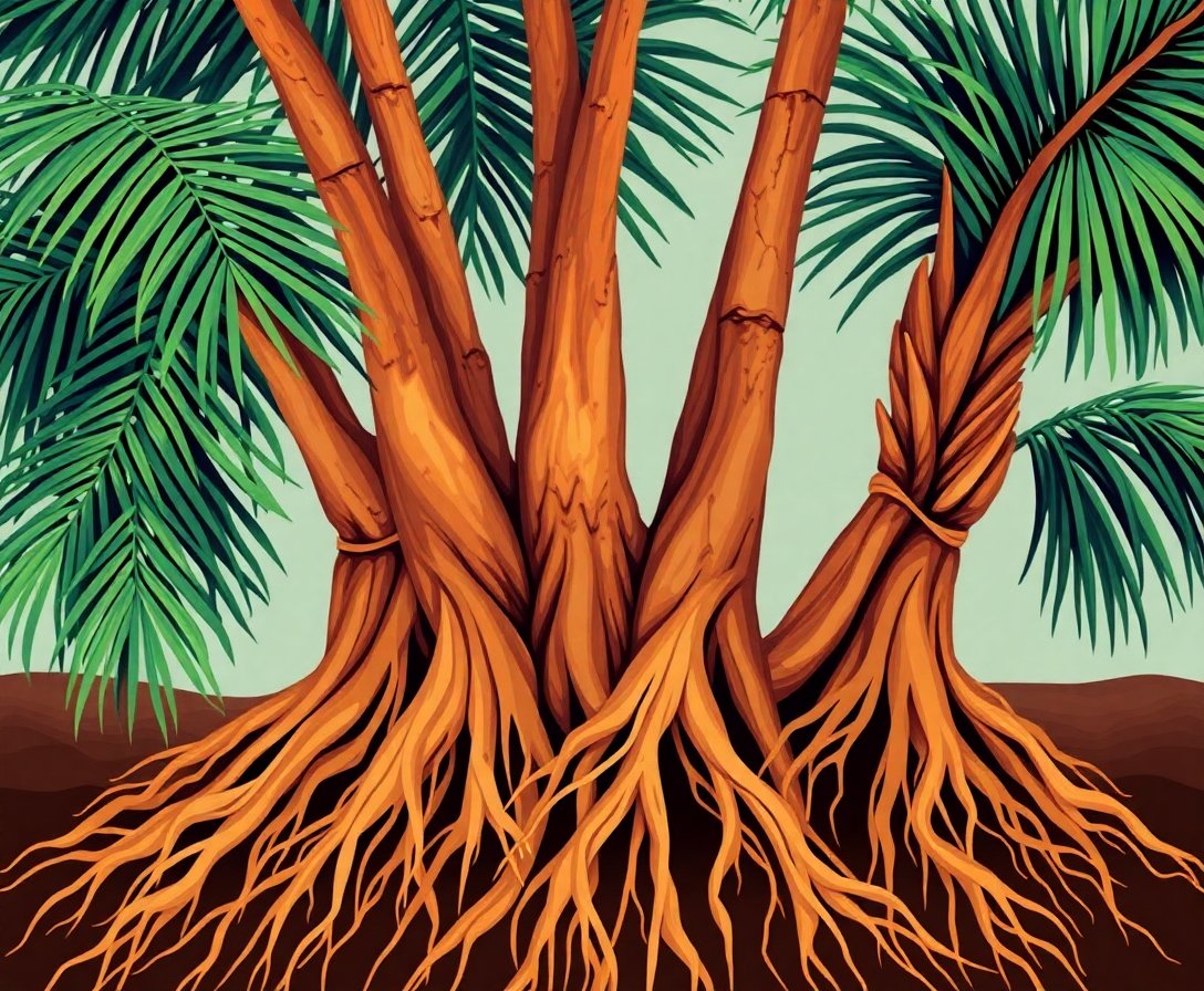 roots-of-dried-palm-paint-by-numbers-vintage-art-kit