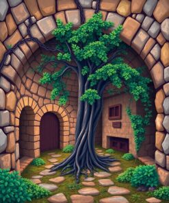 Stone Vaults Paint Numbers