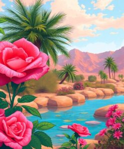 Tropical Spring Paint Numbers