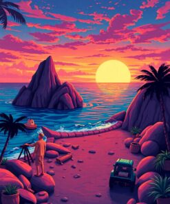 Lost Islands Paint Numbers