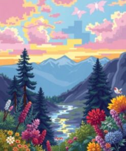 Tropical Impressionism Paint Numbers