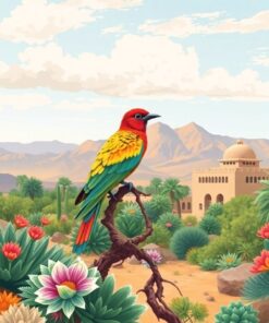 Botanical Aviary Paint Numbers