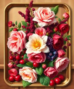 Vintage Tray Paint Numbers