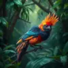 Rufous Tailed Jungle Hunter paint by numbers