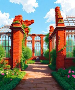 Ruins Of The Orangery Paint By Numbers