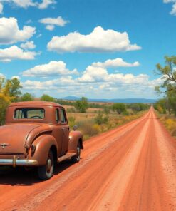 Rust On The Backroad Paint By Numbers