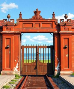 Train Gates Paint Numbers