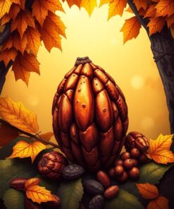 Cacao Pod Paint Numbers