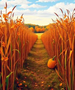 Cane Fields Paint Numbers