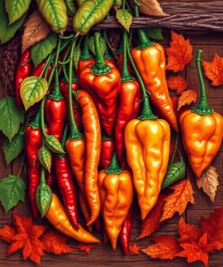 Pepper Strings Paint Numbers