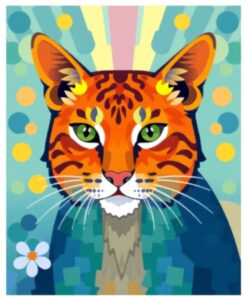 Phonograph Florals Paint Numbers