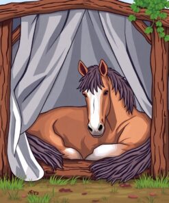 Pony Slumber Paint Numbers