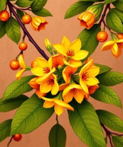 Botanical Art Paint Numbers