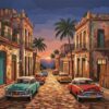 Rustic Cuban Dusk Paint By Numbers
