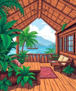 Cabin Room Paint Numbers