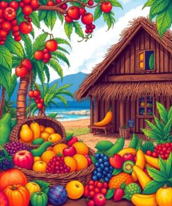 Fruit Harvest Paint Numbers