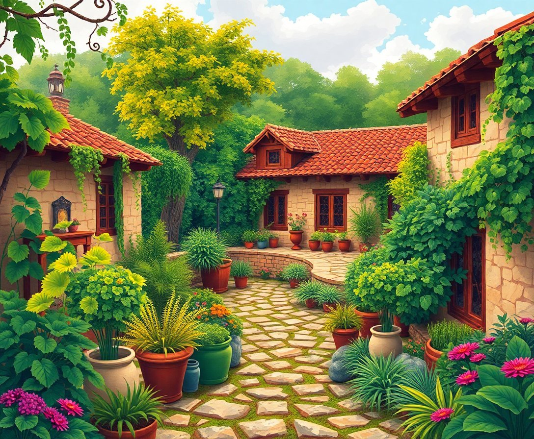 Courtyard Press Paint Numbers Courtyard Press Paint Numbers