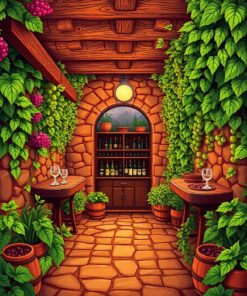 Vineyard Cellar Paint Numbers