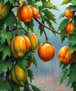 Papayas Rain Paint Numbers