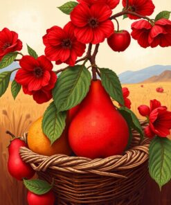 Pear Harvest Paint Numbers