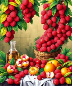 Lychee Feast Paint Numbers