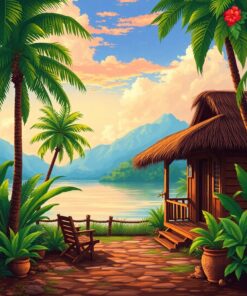 Tropical Morning Paint Numbers