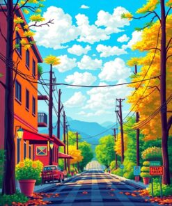 Cabin Hammock Paint Numbers