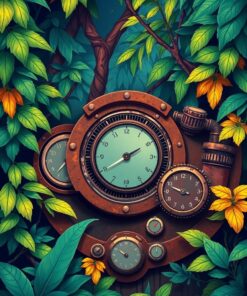 Dials Jungle Paint Numbers