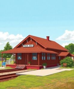 Train Depot Paint Numbers