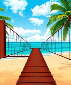 Tropical Sands Paint Numbers