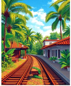 Tropical Canopy Paint Numbers