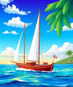 Tropical Coast Paint Numbers