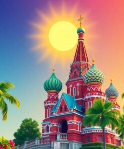 Tropical Sun Paint Numbers