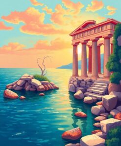 Vintage Shores Paint Numbers