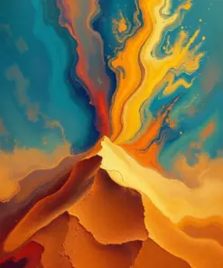 Sand Abstract Paint By Numbers