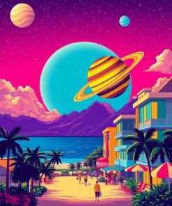 Vintage Waikiki Paint Numbers