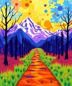 Antique Map Paint Numbers