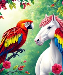 Greet Mare Paint Numbers